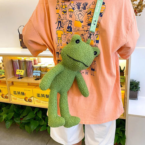 Frog Plush Backpack for Kids - Soft and Durable School Bag ToylandEU.com Toyland EU