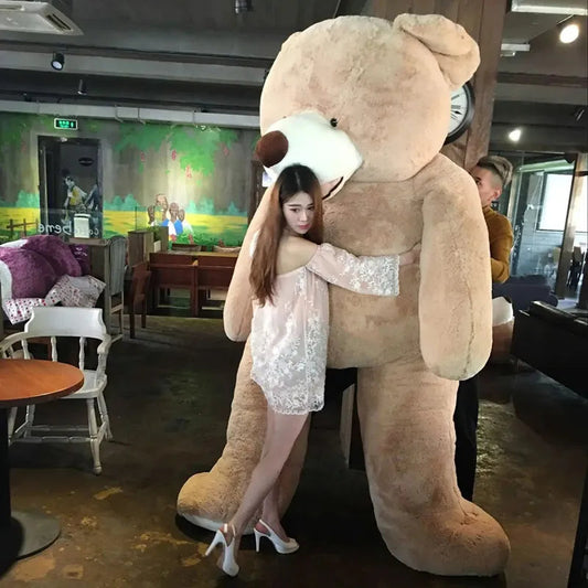 [Funny] 340cm America bear Stuffed animal teddy bear cover plush soft - ToylandEU