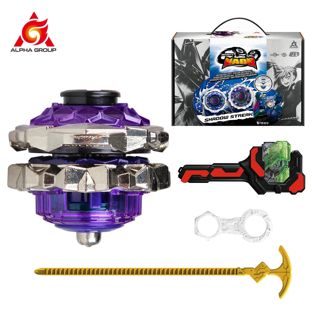 Infinity Nado 3 Spinning Top | 2 In 1 Transforming | With Launcher