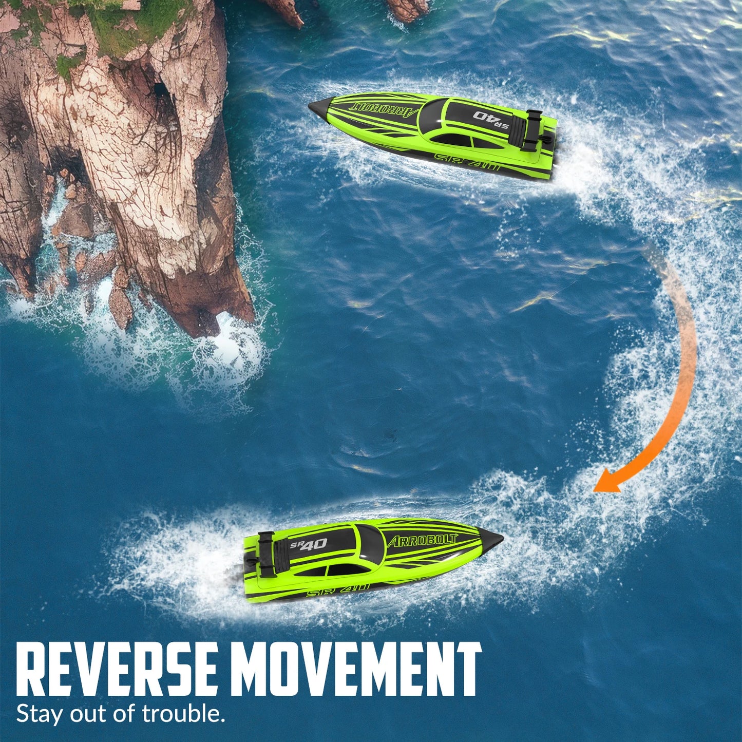 RC Boat | Brushless Motor | Top Speed 35 MPH | Pro Racing Edition