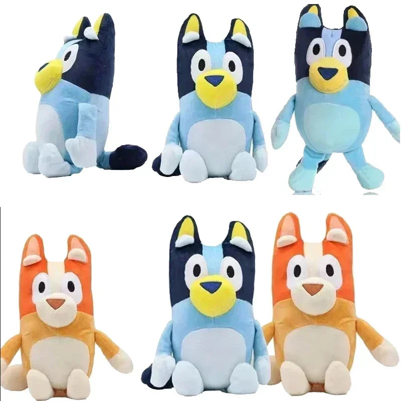 Adorable 17cm Blueyed Bingo Cartoon Dog Plush Toy for All Ages