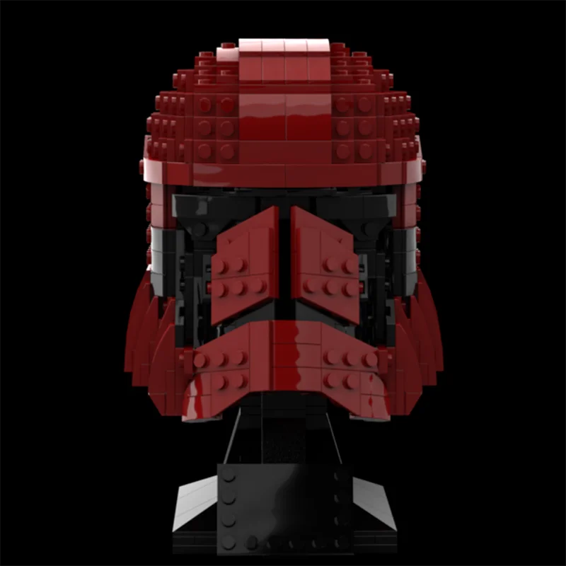 Building Blocks | Sith Trooper Helmet | Compatible With Lego | Age 14 Plus