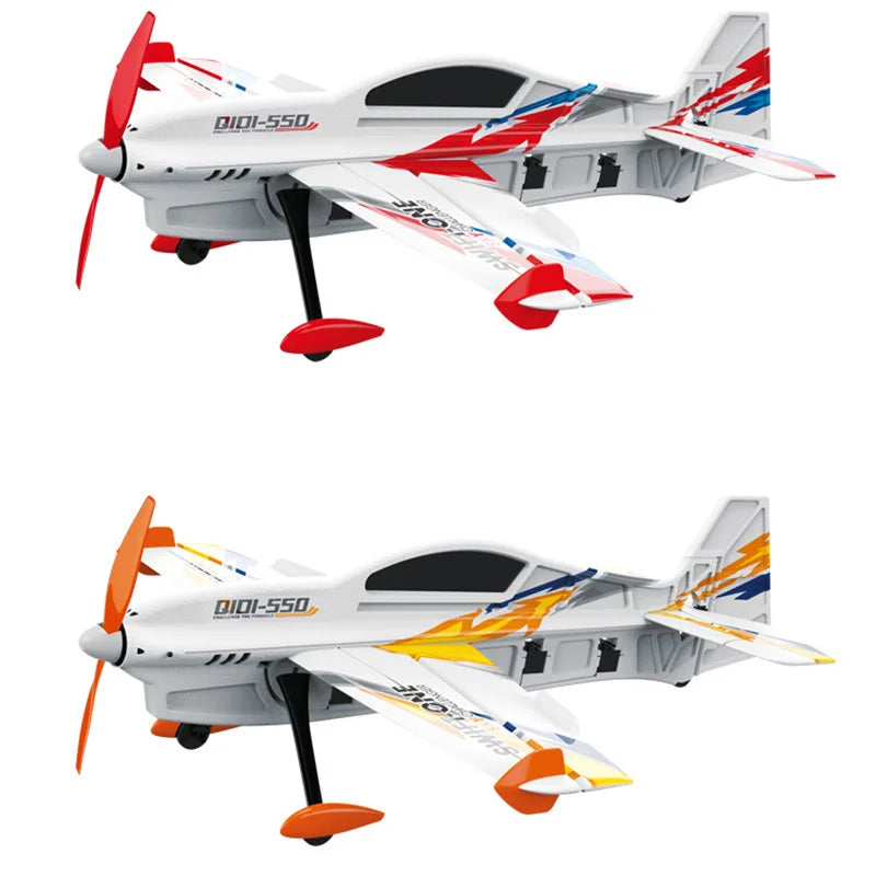 RC 4-Channel Brushless Motor Remote Control RC Plane and Helicopter Toy for Boys - JIKEFUN Indoor/Outdoor Aircraft