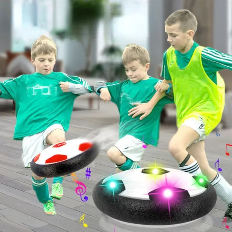 Levitating Soccer Ball for Kids - Interactive Electric Flash Toy for Indoor Sports