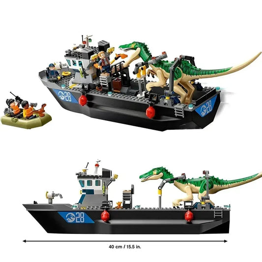 Escape the Dinosaur World with the New 76941 Tyrannosaurus Baryonyx Transport Ship - ToylandEU