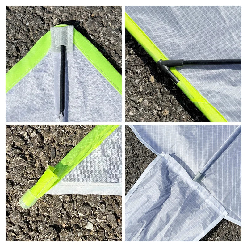 Kite | 2m Blank Kite | 100m Handle Line | Triangle Shape