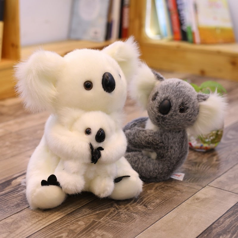 Cute Koala Bear Plush Doll Toy - Baby Accompany Doll - ToylandEU