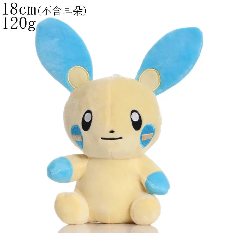Tepig Oshawott Pokemon Stuffed Doll Pokemon Pikachu Sleeping Series Sylveon Glaceon Leafeon Gengar Plush Piplup Peluche Toy Gift - ToylandEU