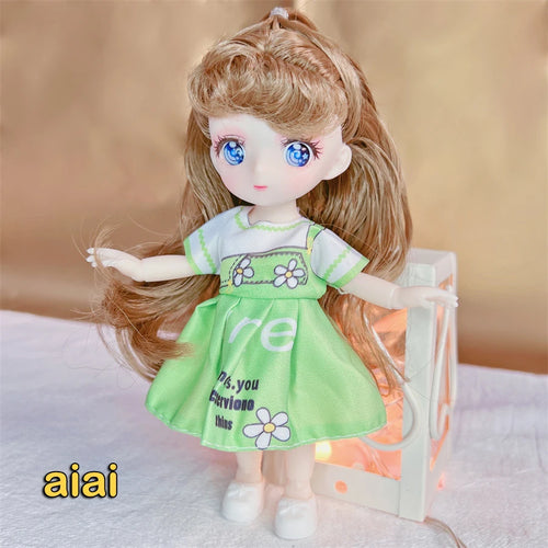 Anime Eye Naked Doll with Movable Joints and Shoes ToylandEU.com Toyland EU