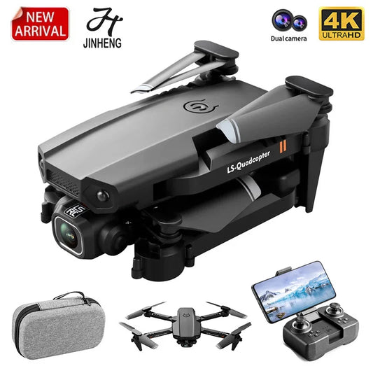 JINHENG XT6 Portable 4K Mini Drone - Perfect Gift for Young Flyers