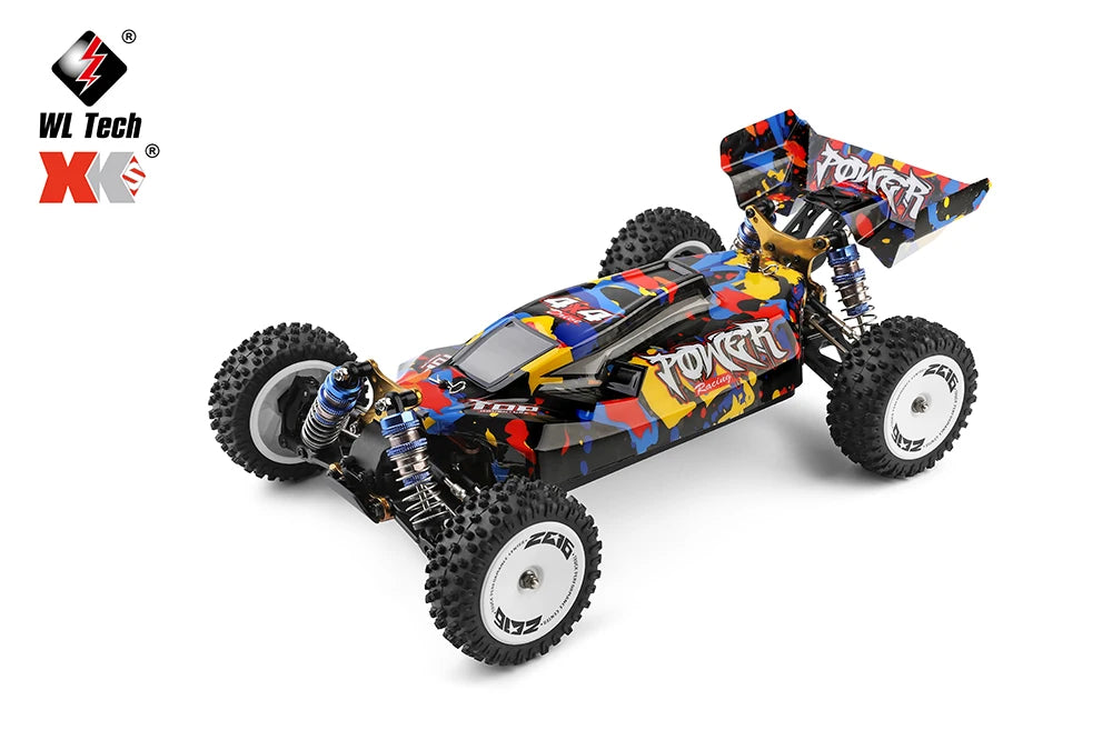 RC 1:12 Electric 4WD High-Speed RC Racing Cars - 75KM/H & 55KM/H Remote Control Drifters with 3000mAh Battery