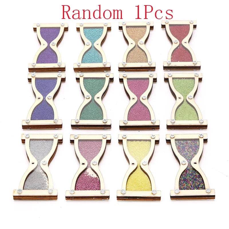 DIY Montessori Busy Board Wooden Toy Accessory Animal Hourglas Alarm Clock Mirror Educational Unlock Sensory Toy - ToylandEU