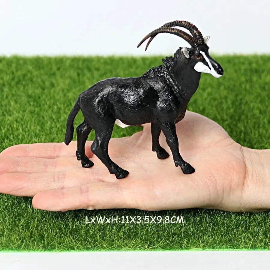 Realistic Farm Animal Figures Set Sheep Goat Antelope Models - ToylandEU