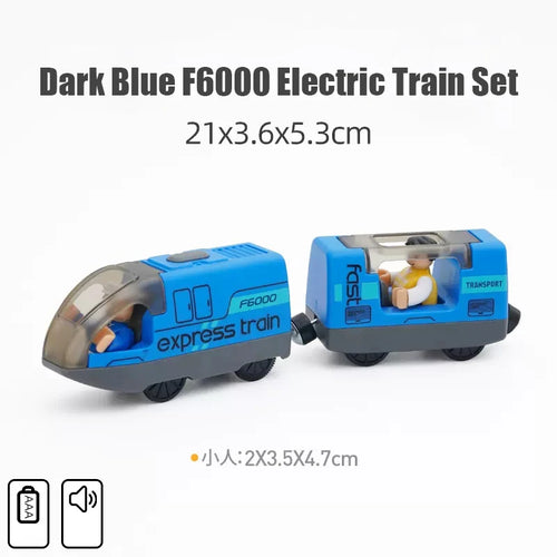 Battery Operated Locomotive Pay Train Set Fit for Wooden Railway Track ToylandEU.com Toyland EU