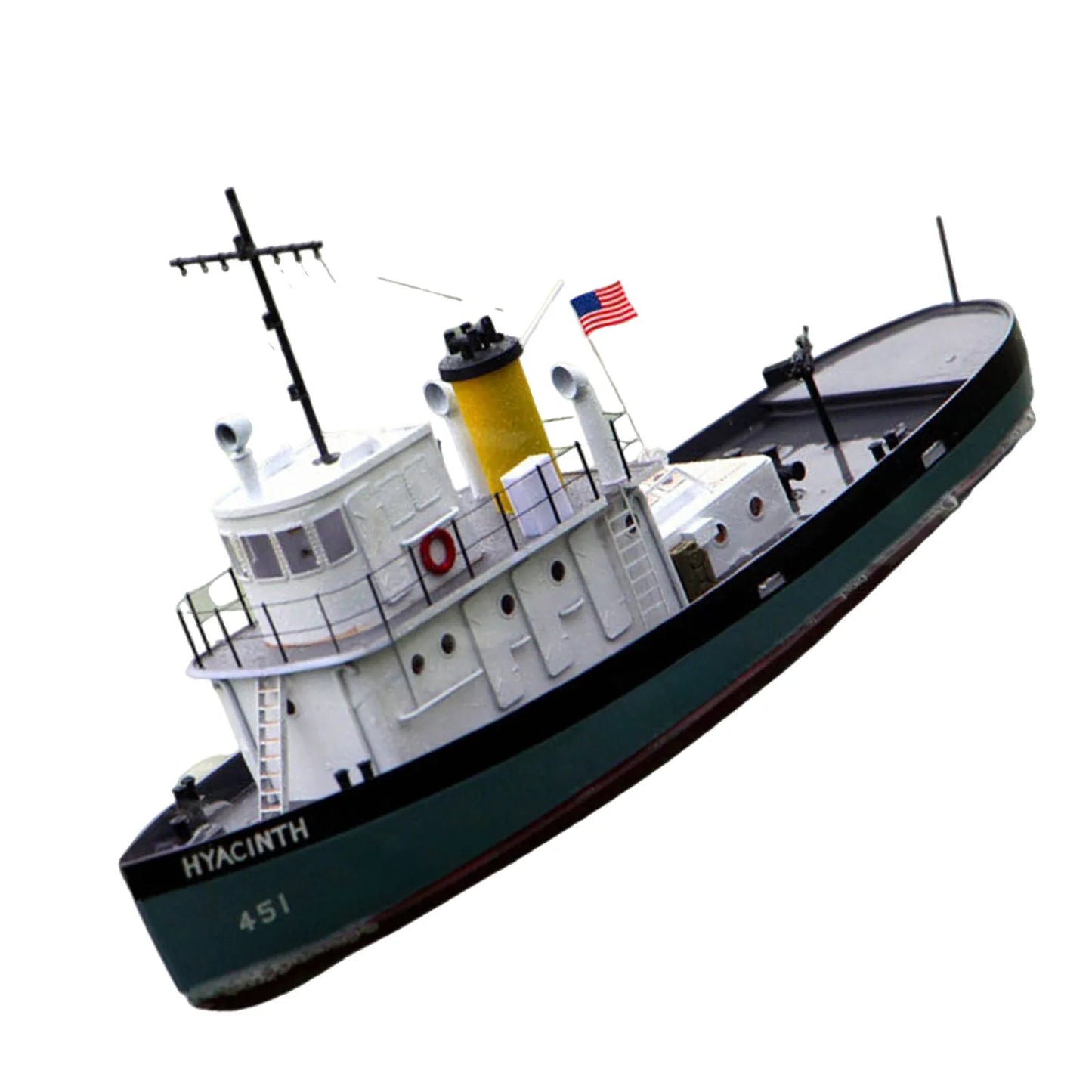 Tug 308 mm Scale 1:96 RC Model Kit Tug Working Boat DIY toys Xmas