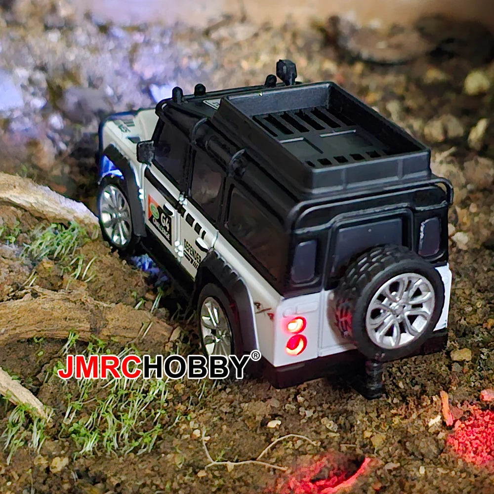 1:64 Scale Remote Control Car with Trailer - High-Speed Fun Await!