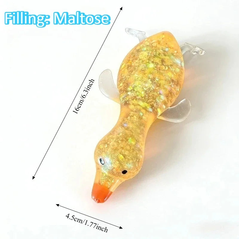 Stretch Fidget Toy | Anti Stress Decompression | Duck Design | Adults Kids