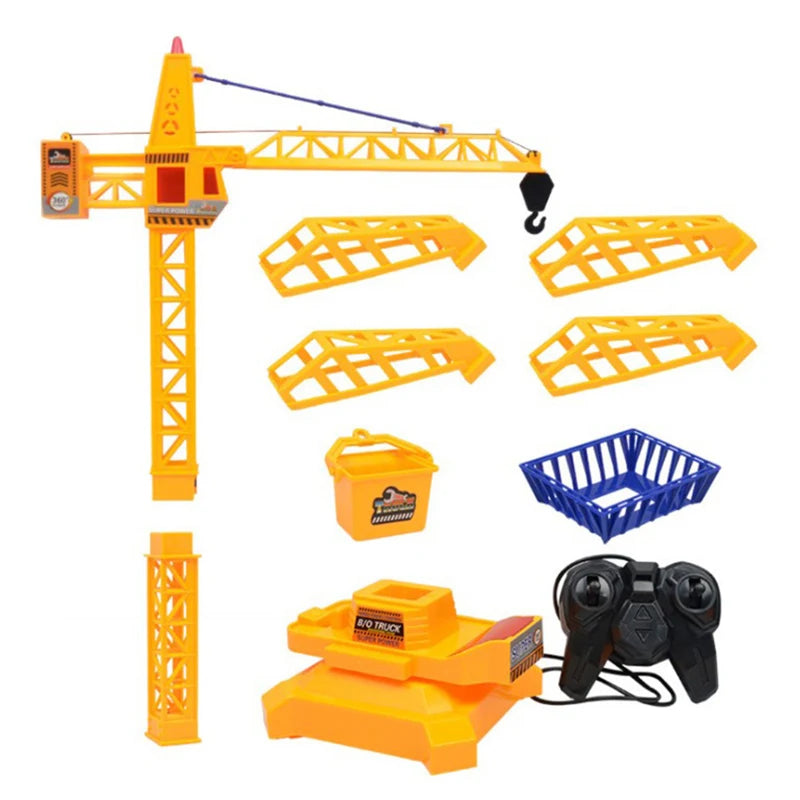 30-Inch RC Crawler Crane: Fun Electric Construction Toy for Kids!