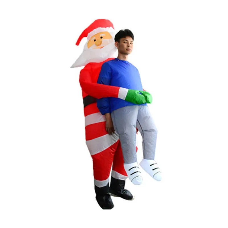 Inflatable Halloween Costume | Ghost Design | Soft Polyester | Unisex Fit