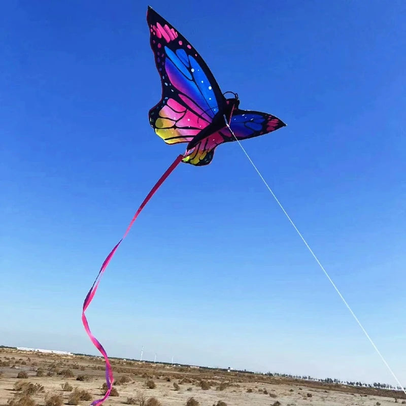 Kite | Butterfly Shaped Animal Kite | Line And Handle Included