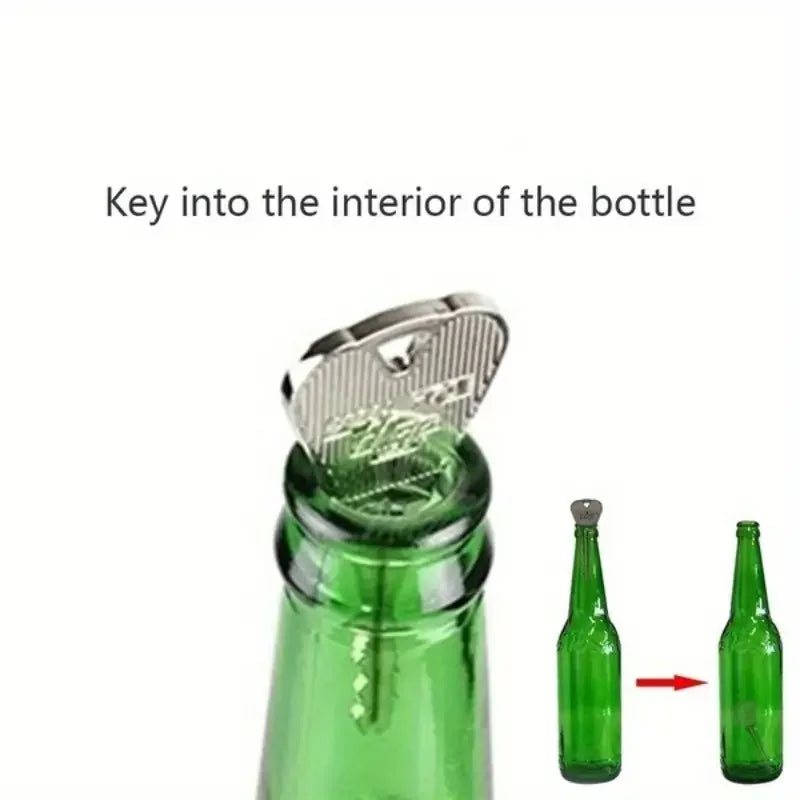 Magic Trick | Key Through Bottle | Ring Penetration Gimmick | Gift for All Ages