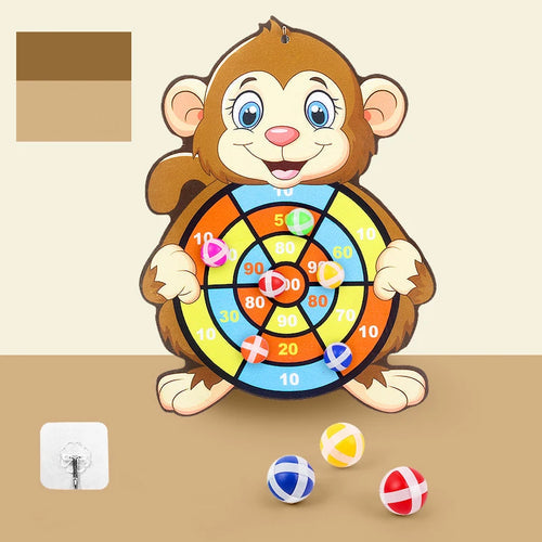 Montessori Dart Board Target Sports Game Toys For Children 2 3 4 Years ToylandEU.com Toyland EU