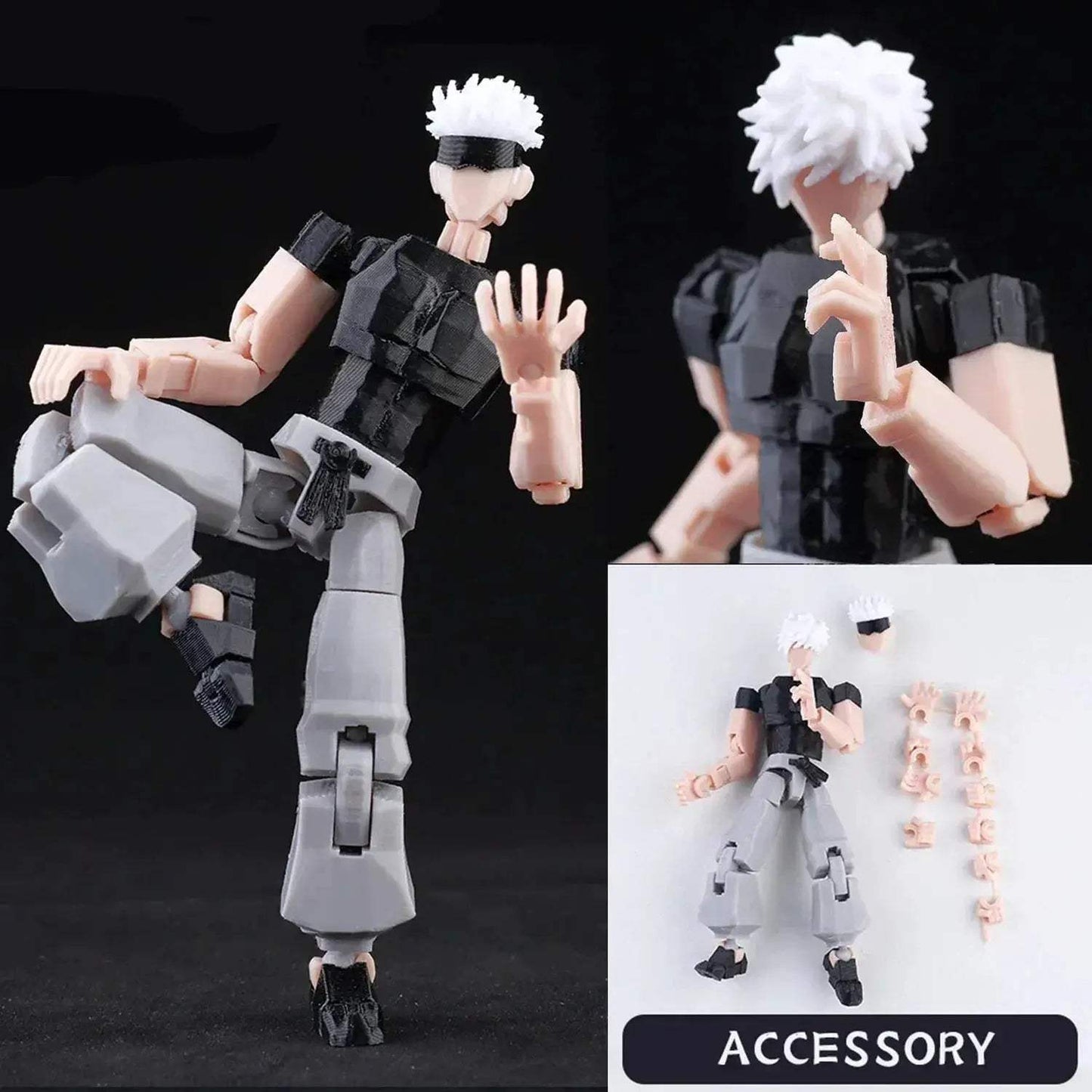 Jujutsu Kaisen 3D Printed Anime Figurine, Gojo Satoru Toji Yuji Sukuna Mahoraga Yuta - CLOUDANIMESTUDIO