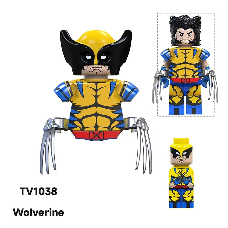 Lego Compatible Anime Hero Mini Figures Building Blocks Gift