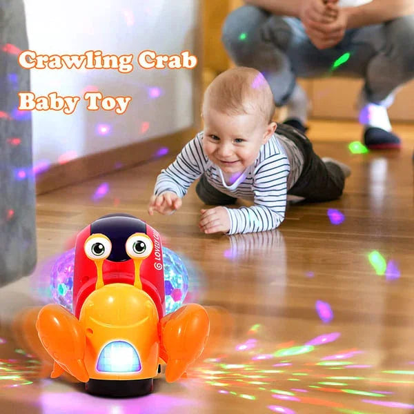 Crab Crawl Baby Toy with Music and LED Light ToylandEU.com Toyland EU