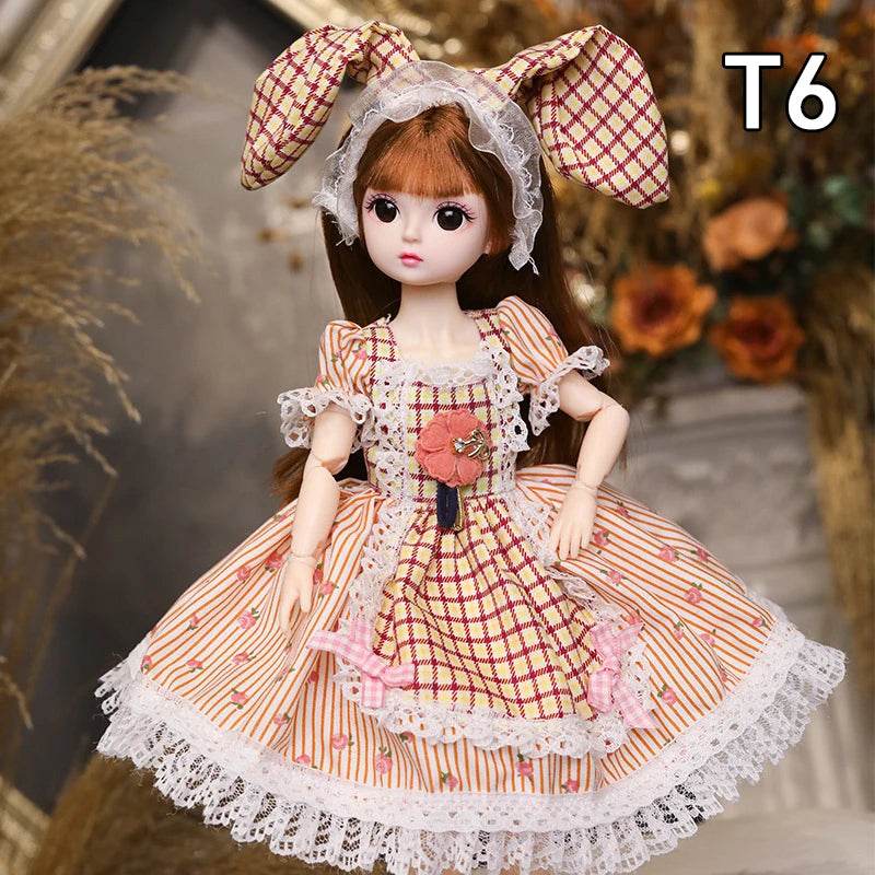 Full Set 1/6 Bjd Dolls 30cm Anime Kawaii Doll Gift - ToylandEU