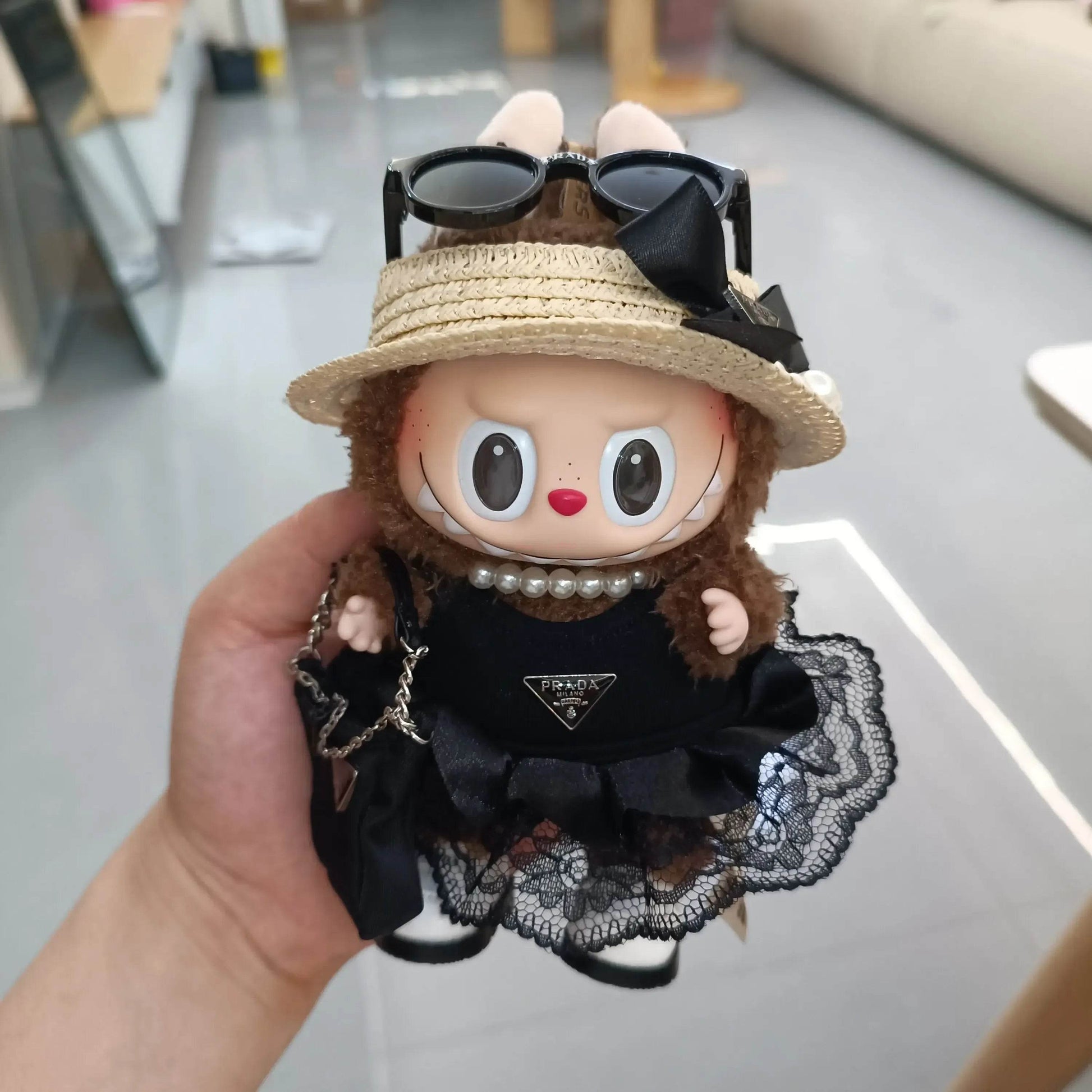 17cm Labubu Doll Luxury Clothes Customization Fashion Accessories - ToylandEU
