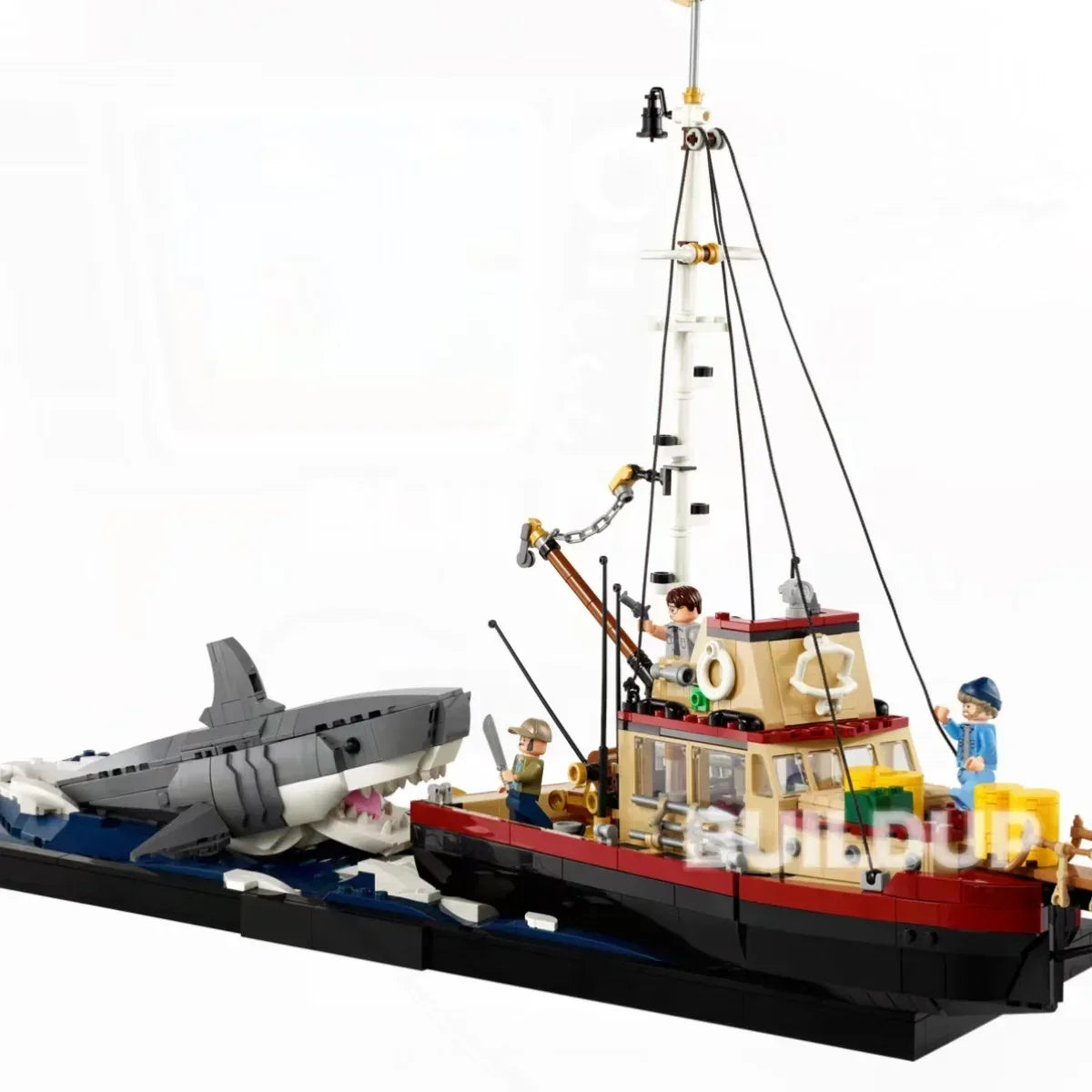 Beautiful Great White Shark 3D Model Decor Gift For Ages - ToylandEU