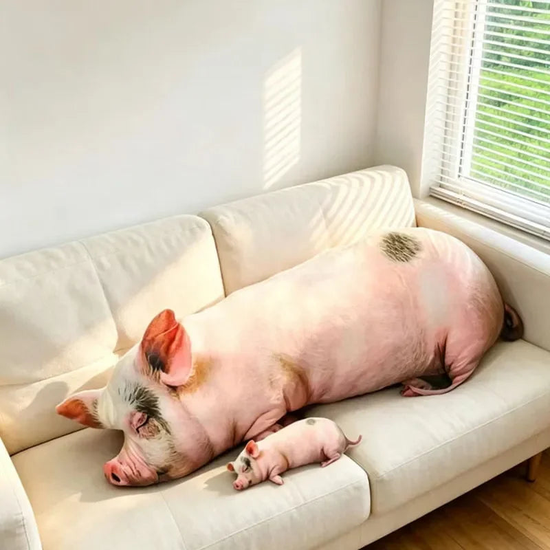 Pig Plush Pillow | Soft PP Cotton | Toylandeu™