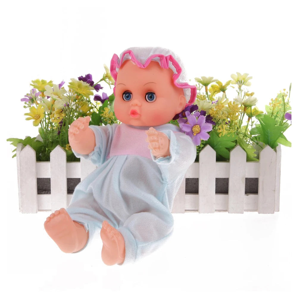 Foldable Toy Doll Pram with 12-inch Doll - ToylandEU