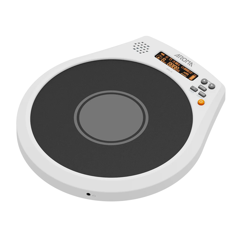 Rechargeable Electronic Drum Pad 8 Inch Metronome For Practice