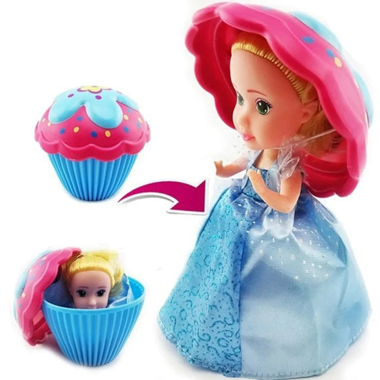 Mini Cupcake Surprise Princess Dolls - Adaptable Cake Playhouse Toy - ToylandEU