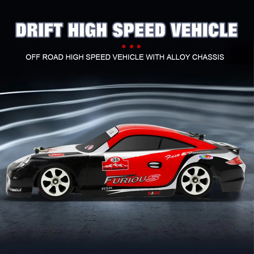 High-Speed 1:28 Mini 4WD RC Off-Road Car - Ultimate Drift Experience