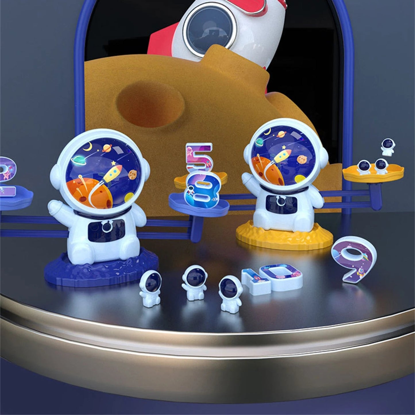 Astronaut Educational Math Balance Game - ToylandEU