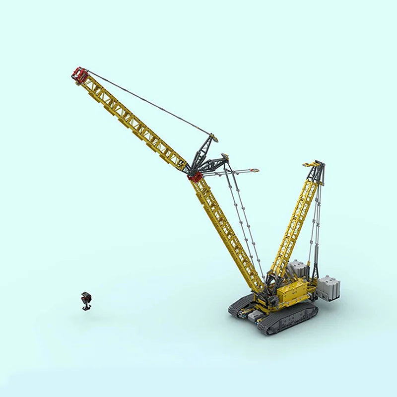 Crawler Crane Building Blocks Set For Creative Learning