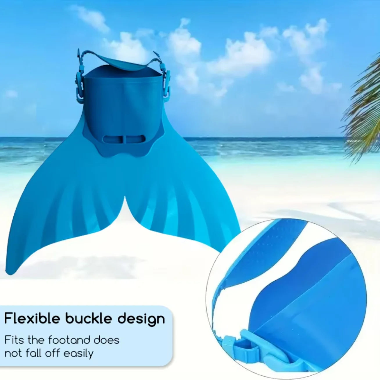 Kids Mermaid Fin Monofin | Silicone Fins | Two Types Included | Pink