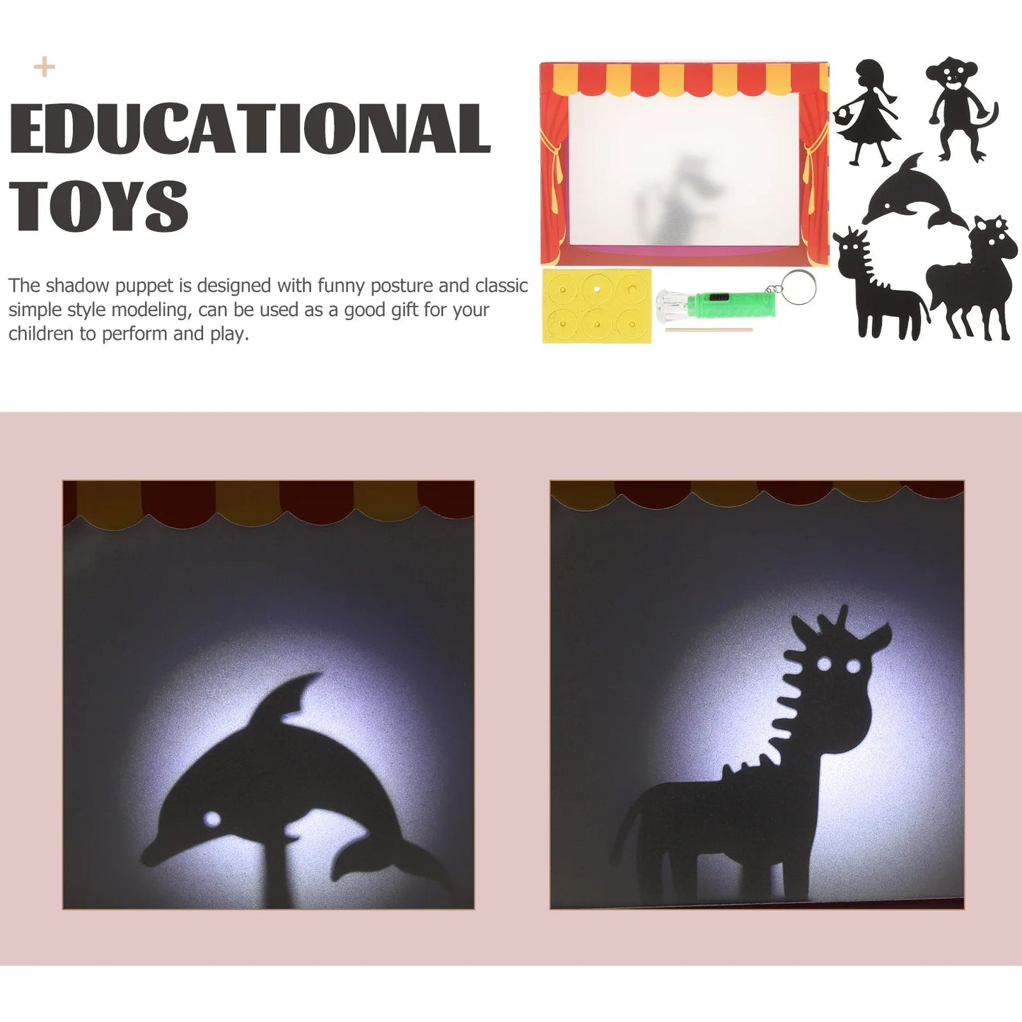 Chinese Shadow Puppetry Kit - Educational Toy for Kids - ToylandEU