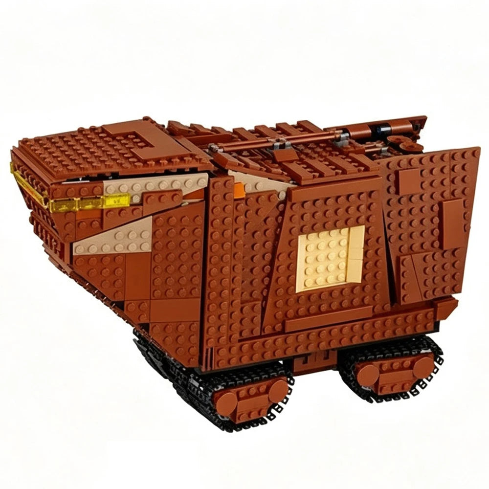 Tracked Brick Vehicle | Manual Build Kit | Toylandeu™