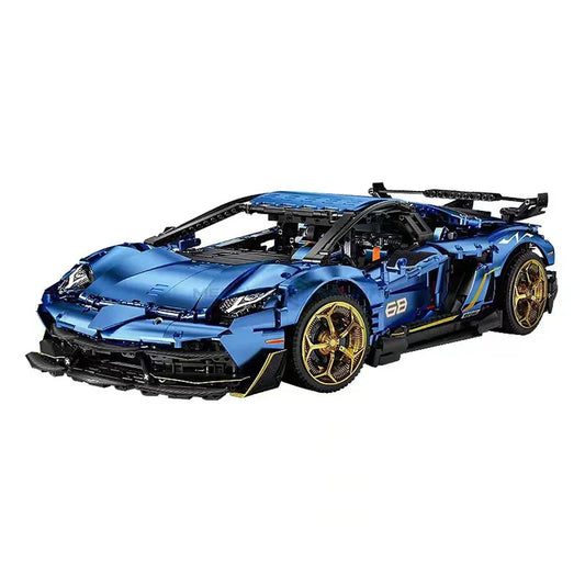 Lamborghini SVJ Super Speed Sports Car Building Blocks - 3811 pcs - ToylandEU