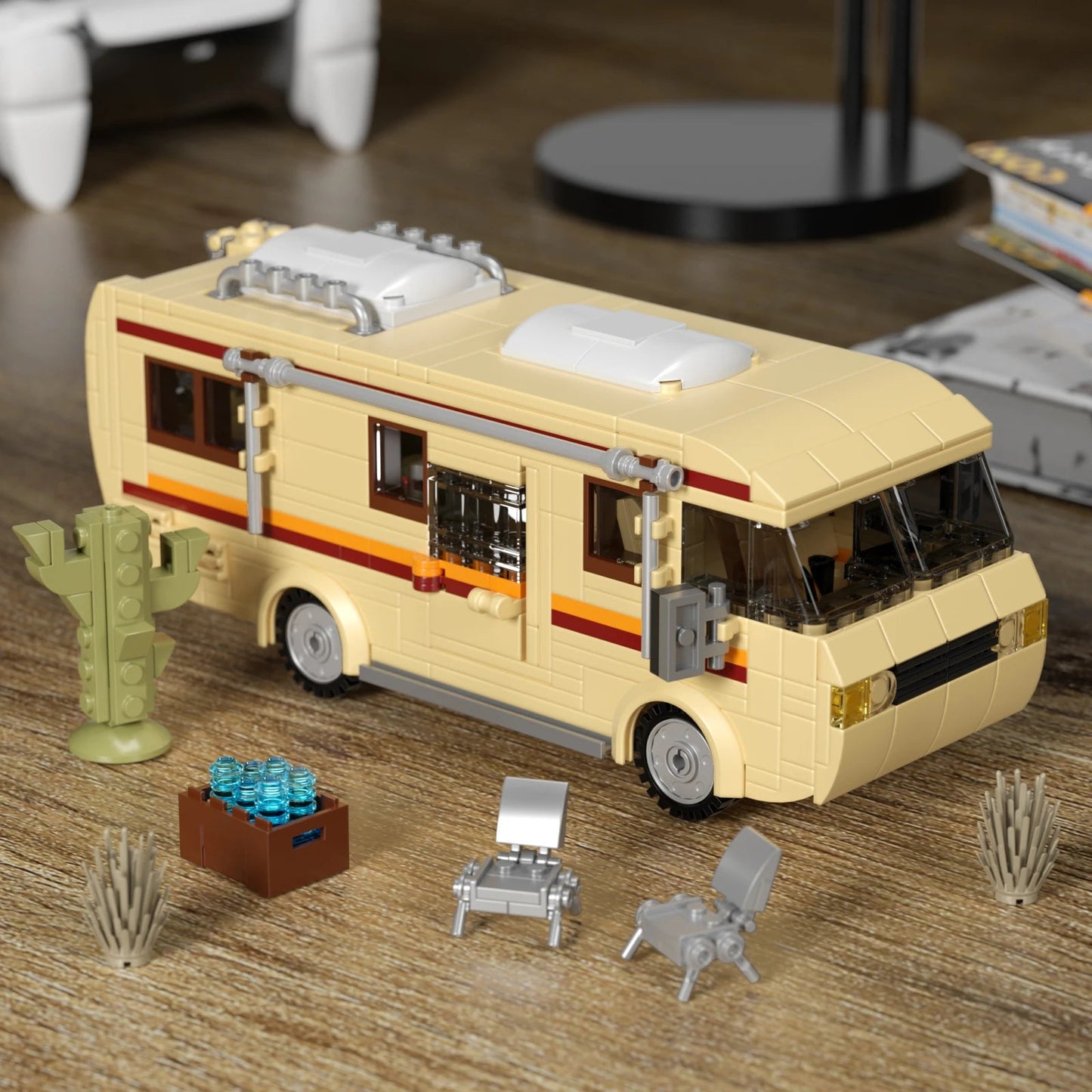 Breaking Bad Car RV Vehicle Building Blocks Set Creative House Camper Toyland EU