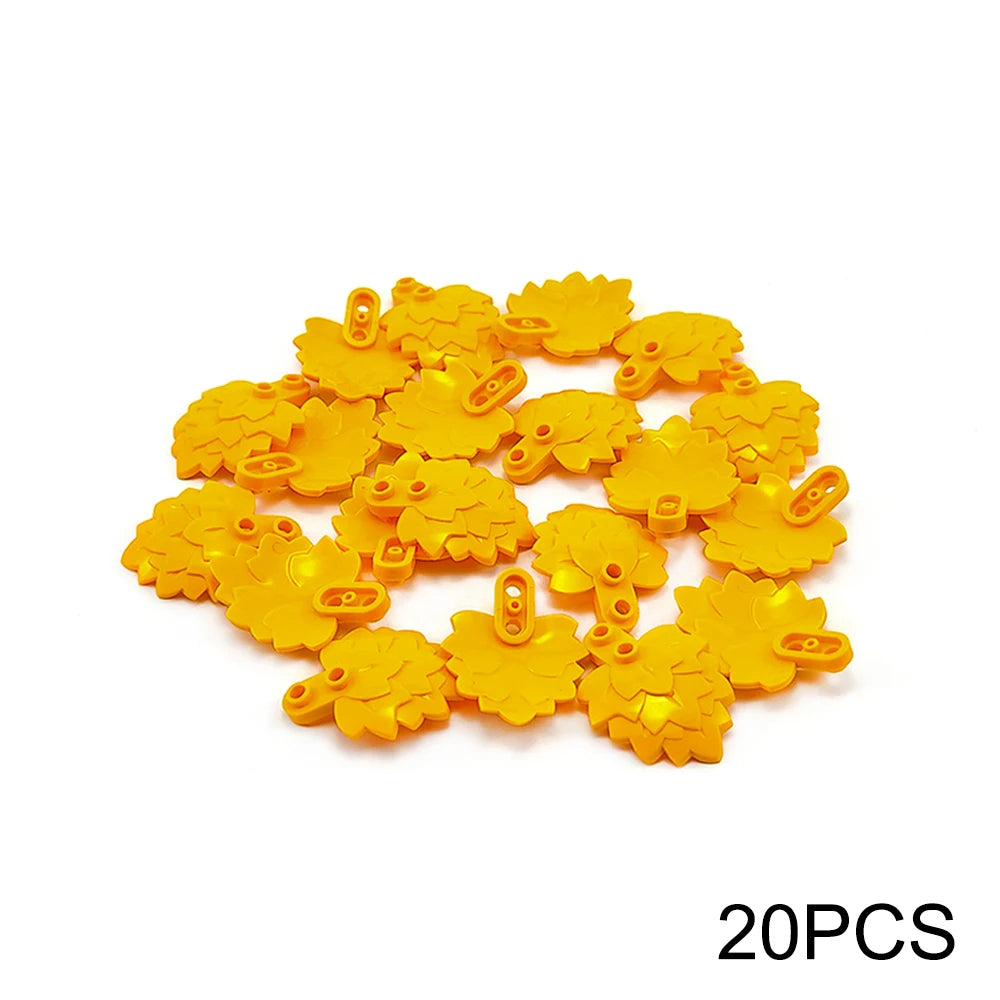 Block Trees | Compatible Brick Design | Plastic Garden Style | Unisex Model