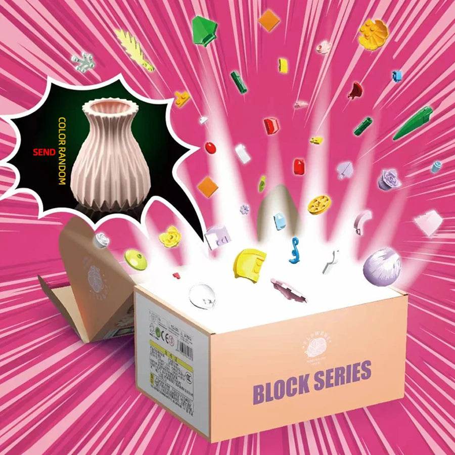 Flower Bouquet Building Blocks Eternal Flower Rose Sunflower Set - ToylandEU