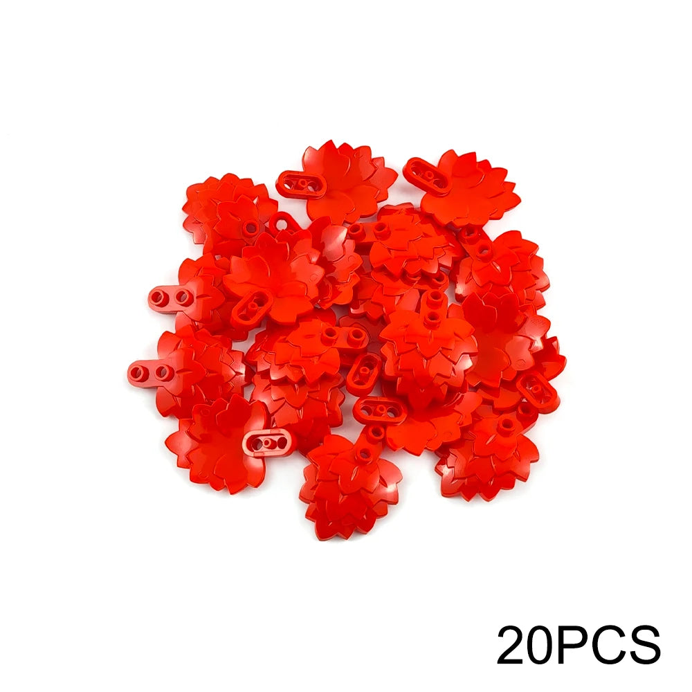 Block Trees | Compatible Brick Design | Plastic Garden Style | Unisex Model