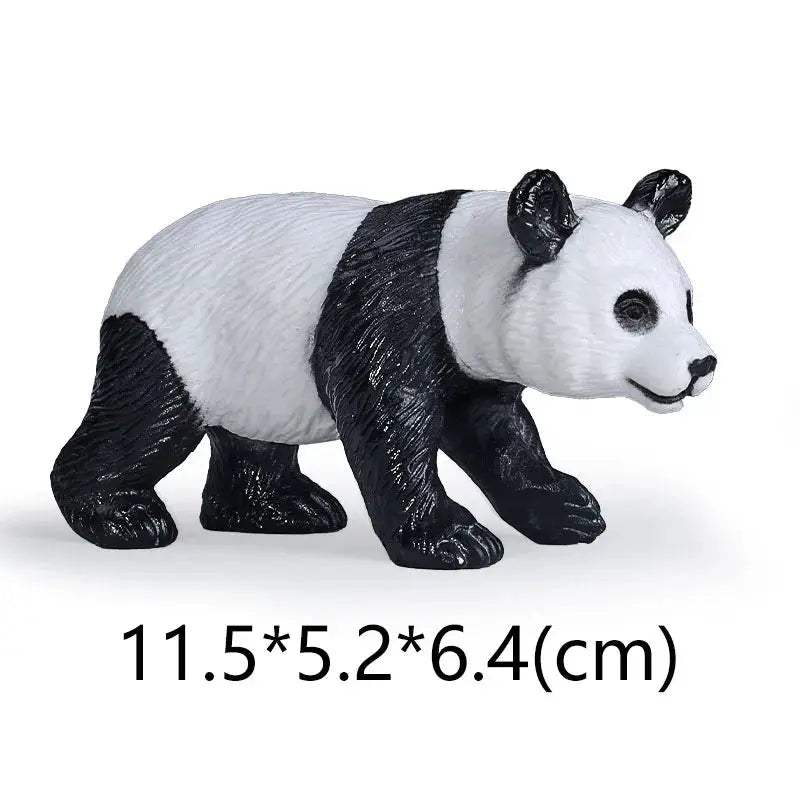 NEW Wild Animal Zoo Tiger Kangaroo Elephant Snake Bear Deer Koala Squirrel Model Figurine Collecta Toy Figures Gift for Children - ToylandEU