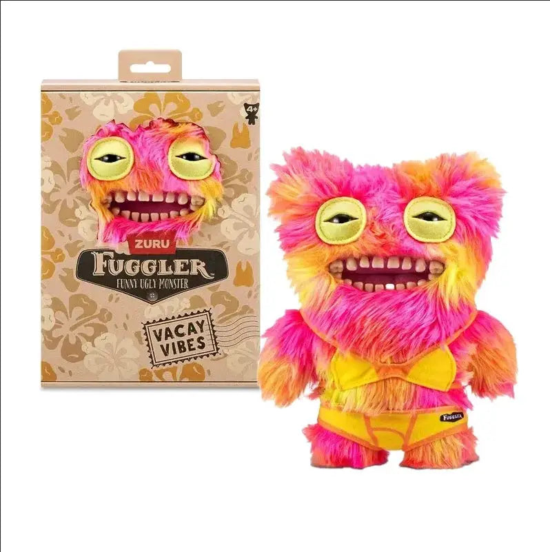 Fuggler Ugly Teeth Monster Plush Toys, Funny Vacay Vibes Underwear Series Stuffed Animals - ToylandEU
