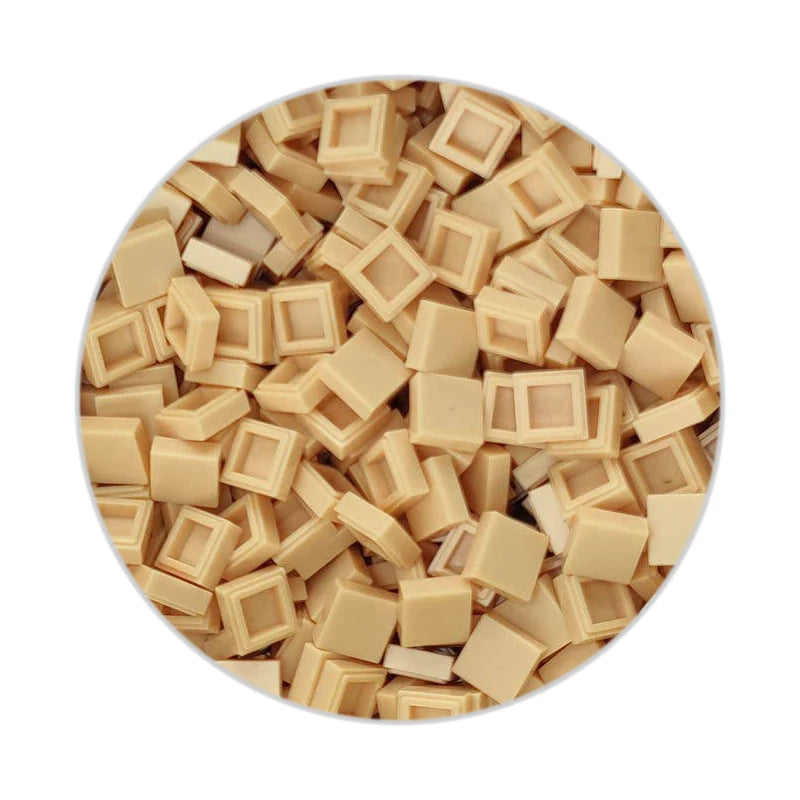 Smooth 1x1 Building Blocks | MOC Pixel Particles | DIY Kids Set